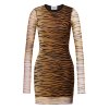 THE TIGER STRIPES DRESS